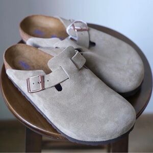 NWOT Birkenstock Boston Soft Footbed Regular Wide